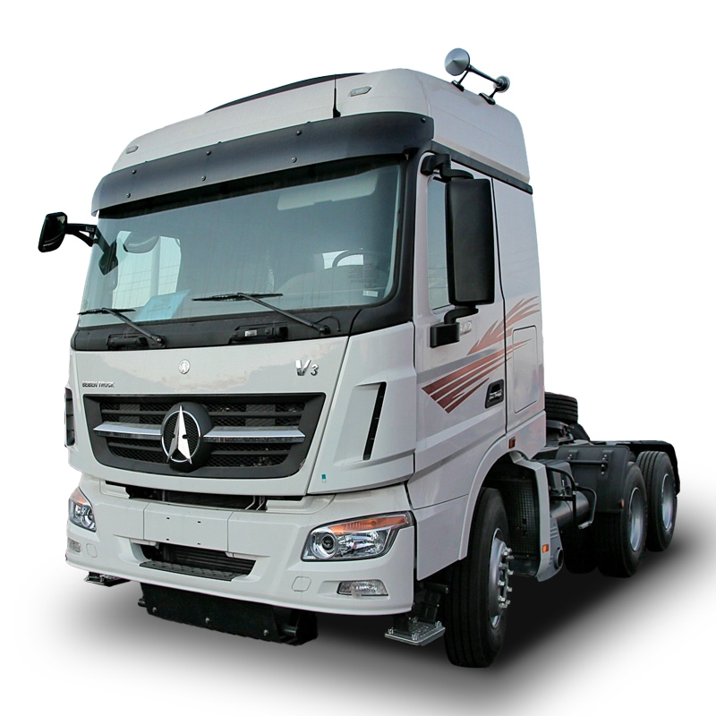 Used Beiben 2018 6x4 tractor truck 375hp truck head tractor trailer Low price