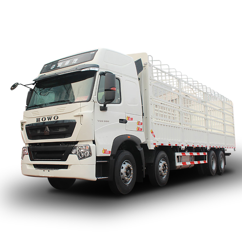 Used Sinotruk Howo 2017 8X4 Cargo Truck N7W 10 Wheels 336HP truck