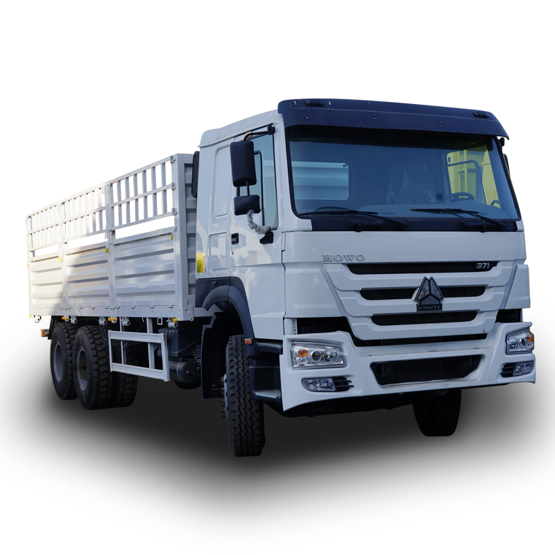 Used Sinotruk Howo 2016 8X4 Cargo Truck 10 Wheels 371HP truck