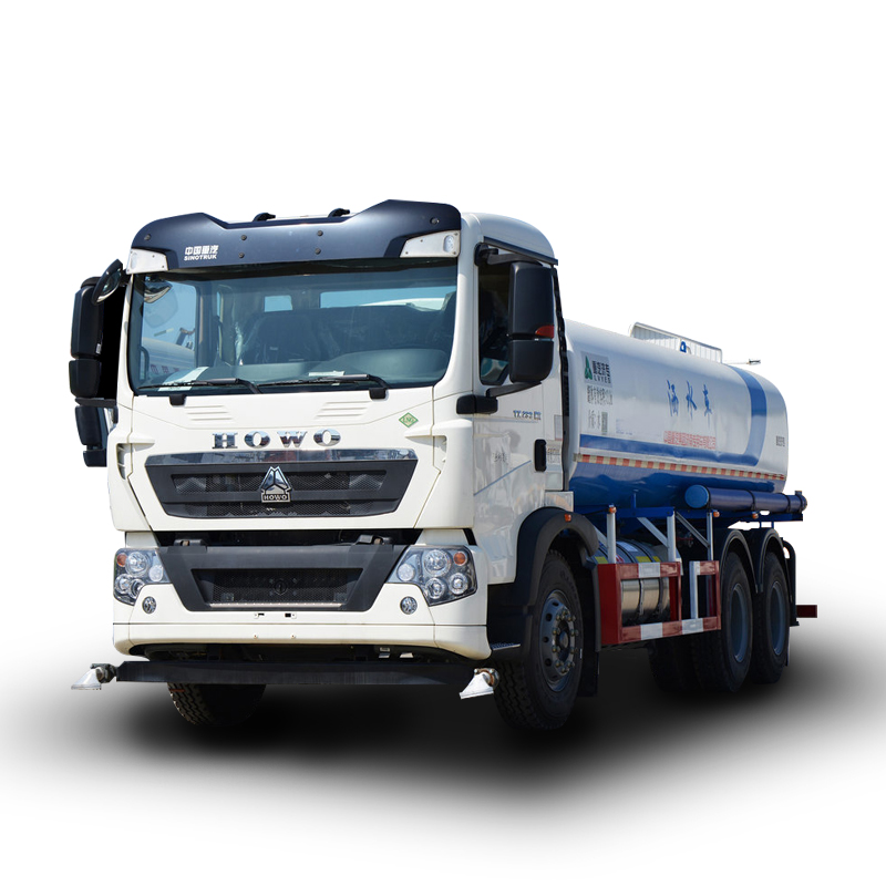 Used Sinotruk Howo 6x4 water tank truck 10 wheels 371hp sprinkler car