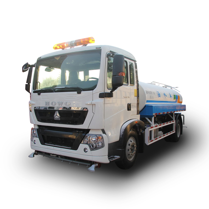 Used Sinotruk Howo 4x2 water tank truck 6 wheels 371hp sprinkler car