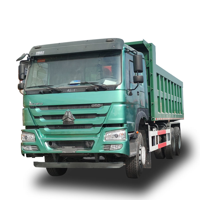 Used Sinotruk Howo 6x4 dump truck  terminal dump truck head