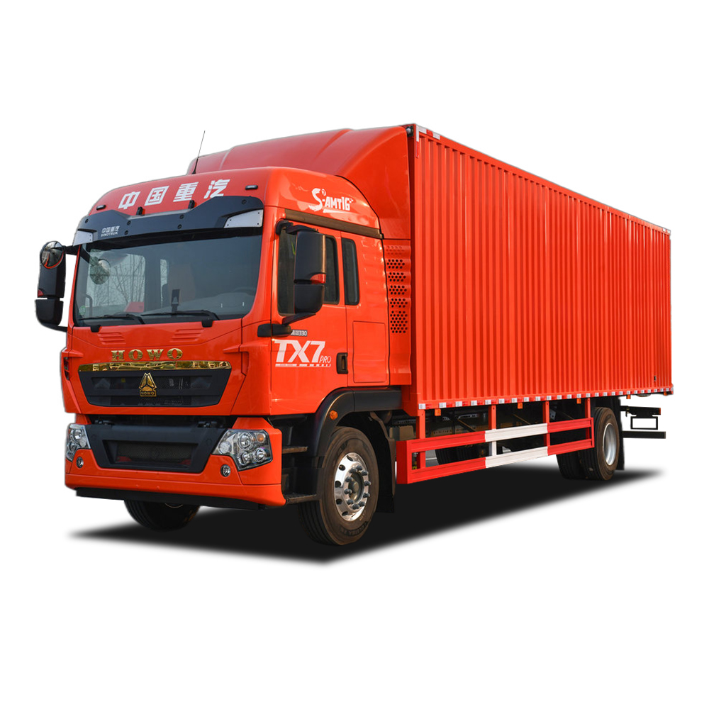 HOWO TX7 Pro 4X2 Box Cargo Truck